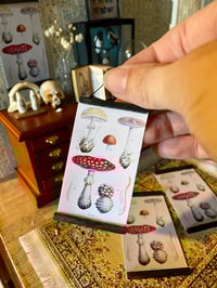 Image 2 of Vintage fly agaric mushroom chart  1:12 scale  