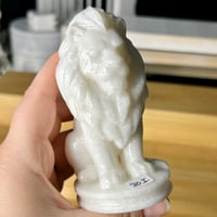 Image 6 of White Jade Lions ($30)