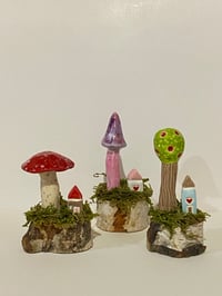 Image 4 of Amanita Fairy House Scene