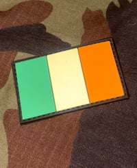 Image 1 of Irish flag PVC patch