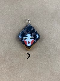 Image 8 of Lady Luck pendants - gold lustre