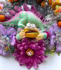 Image 3 of Dino Trash & Treasure Wreath 