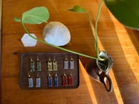 Image 1 of Woven Gemstone Earrings 