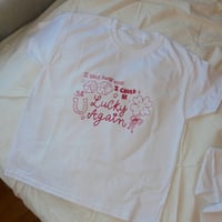 Image 3 of lucky again shirt