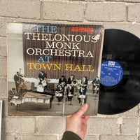 The Thelonious Monk Orchestra – At Town Hall - Mono First Press LP 