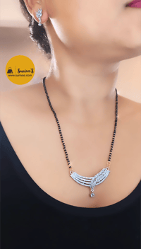 Image 1 of RWM_1111_Cute Regular Wear AD Mangalsutra 