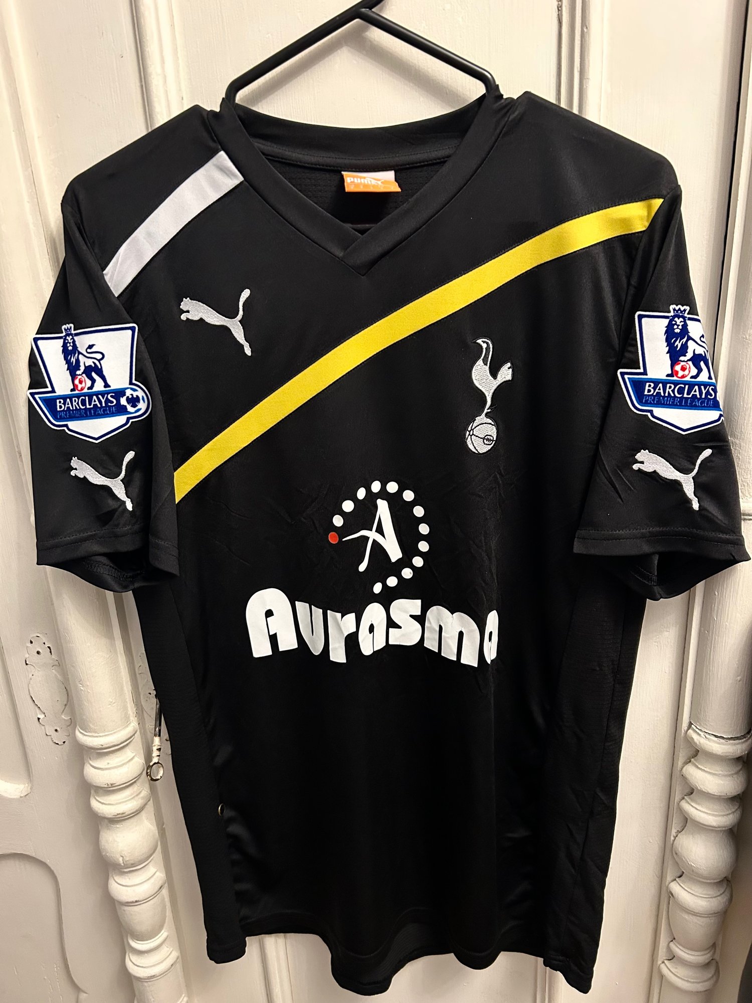 Image of Tottenham Hotspur “BALE 3” 2011/12 Third Shirt + PL patches (S)
