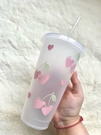 Image 2 of Heart Cherry Cold Cup