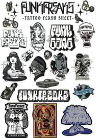 FUNKFREAKS RUB ON TATTOO FLASH