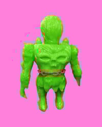 Image 2 of AUGUR toxic green vinyl figure