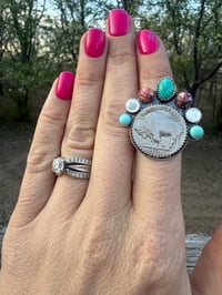 Image 3 of Buffalo Bloom Ring