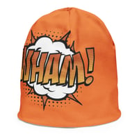 Image 4 of WHAM ORANGE BEANIE 