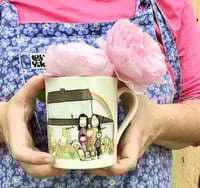 Image 3 of Custom Family Home Mug (450 ml / 15 oz)