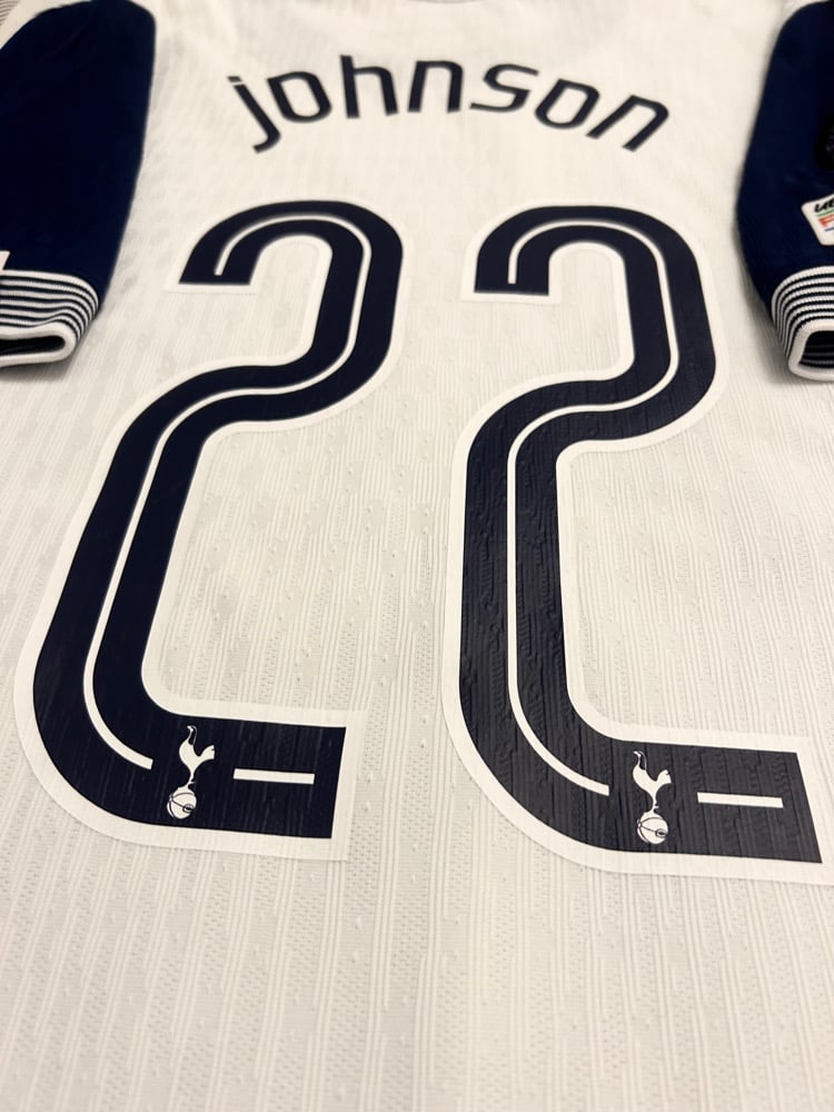 Image of PRE ORDER: Tottenham Hotspur “JOHNSON 22” Vaporknit 2024/25 Home Europa Final Shirt    (L)