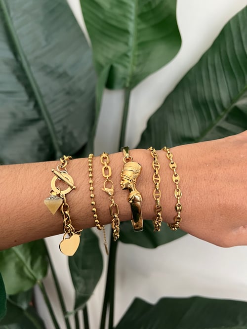 Image of MUNI • Gold Stacking Bracelet