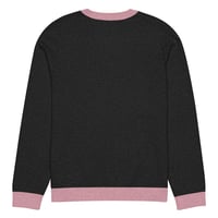 Image 17 of Psycho Clown Pink and Blue Knitted crew neck sweater