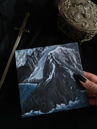 WINTER PAYSAGE I - Acrylic and oil on canvas 