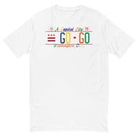 Image 1 of *A CAPITAL CITY GOGO "MULTICOLOR LICENSE PLATE" T-shirt