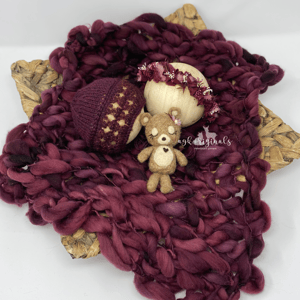 Image of handknit Lux tnt layers 