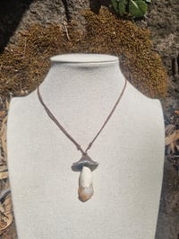 Image 1 of Citrine Mushroom Necklace 