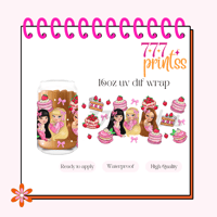 Sweet Bratz UV DTF Cup wrap