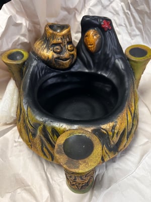 Image of LE 143/150 “I Lava You” Tiki Bowl 2018 By Tiki Diablo & Tahiti Gil