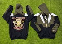 Image 1 of Olive Mastermind University Half Zip Pull Over 