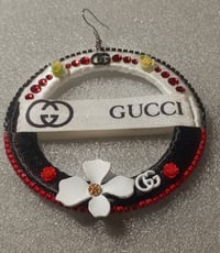 Image 5 of Crimson Garden Luxe Statement Hoops