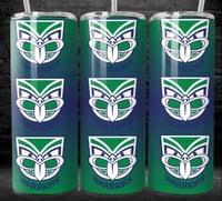 Warriors logo 20oz tumbler 