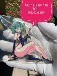 Image 2 of OPM Tornado & Hellish Blizzard Girls Hard Enamel Pin **LOW STOCK**