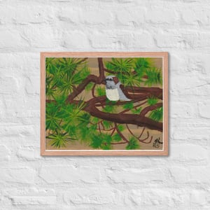 Image of Calm and Waiting at Dawn Framed Poster