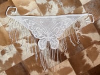 Image 1 of  butterfly shawl/ waist tie 