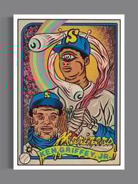 Image 2 of Trippy Griffey (limited to 50) trading card 