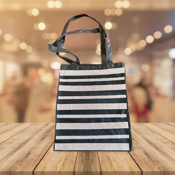 Image of Crystal Rhinestone Tote Bag