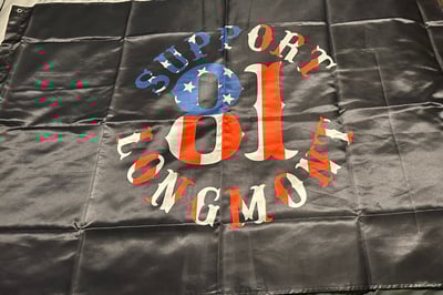 Image of Support 81 Longmont Flag