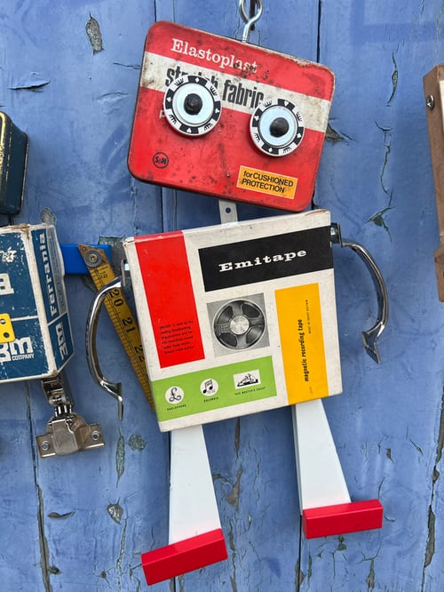 Image of Wall hanging robots