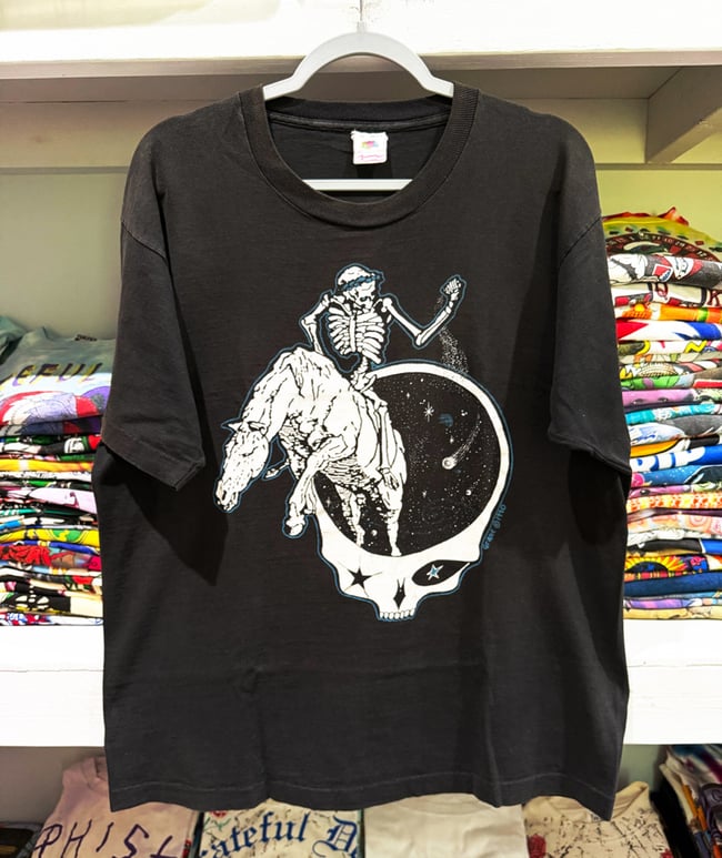 Rare Grateful Dead 1990 'Long Strange Trip' Lot T-Shirt - Size XL