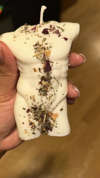 Image 1 of Male body candle 