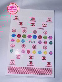 chanel sticker 