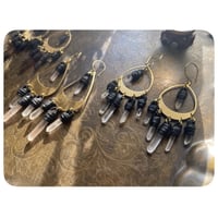 Image 3 of Bundle and Save - Solid Brass Chandelier Earrings 