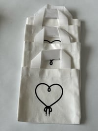 Image 2 of Laced Heart - mini tote