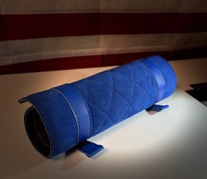 Image of Nogaro blue akantara duffle and tool roll