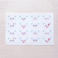 Image 1 of Bohug Moods Deco Sticker Sheet