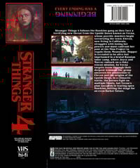 Image 2 of Stranger Things 4 VHS (PRE-ORDER)