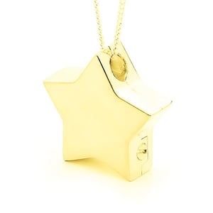 Image of Star Locket - 9ct Yellow Gold