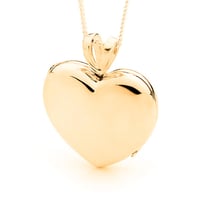 Heart Locket - Classic in 9ct Yellow Gold