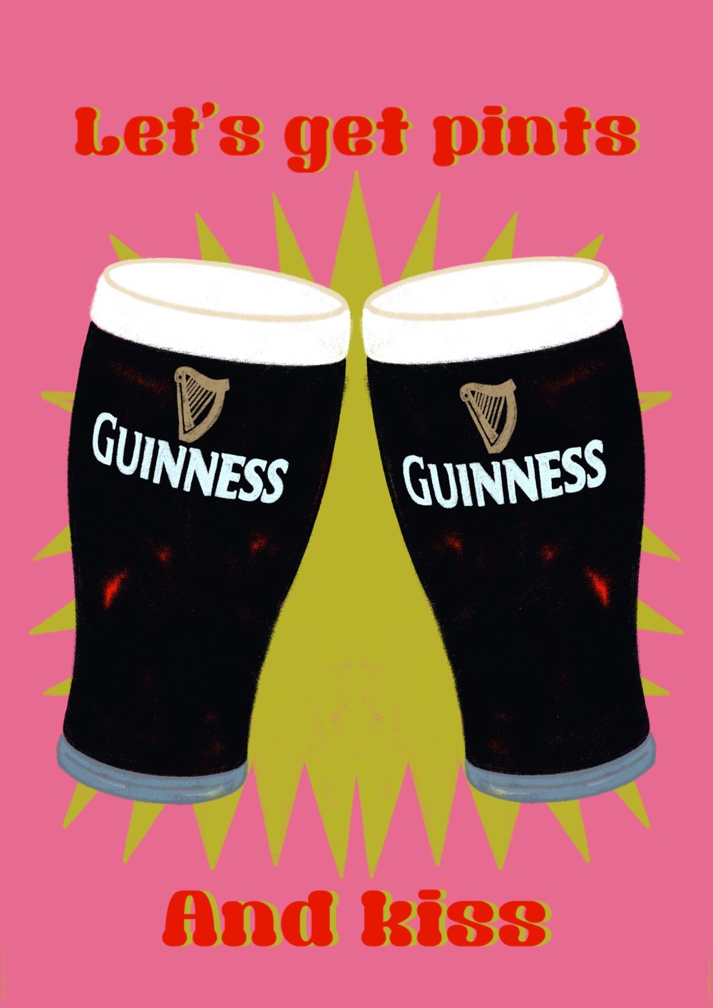 Image of Let’s get pints card