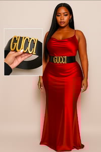 Image 2 of Big Buckle Wide Belt ❤️ ❤️ ❤️