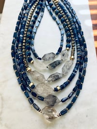 Image 7 of *new* TRIPLE T + PYRITE necklace