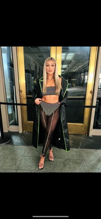Image 1 of 2 piece outfit worn at WWE world meet and greet during wrestlemania.